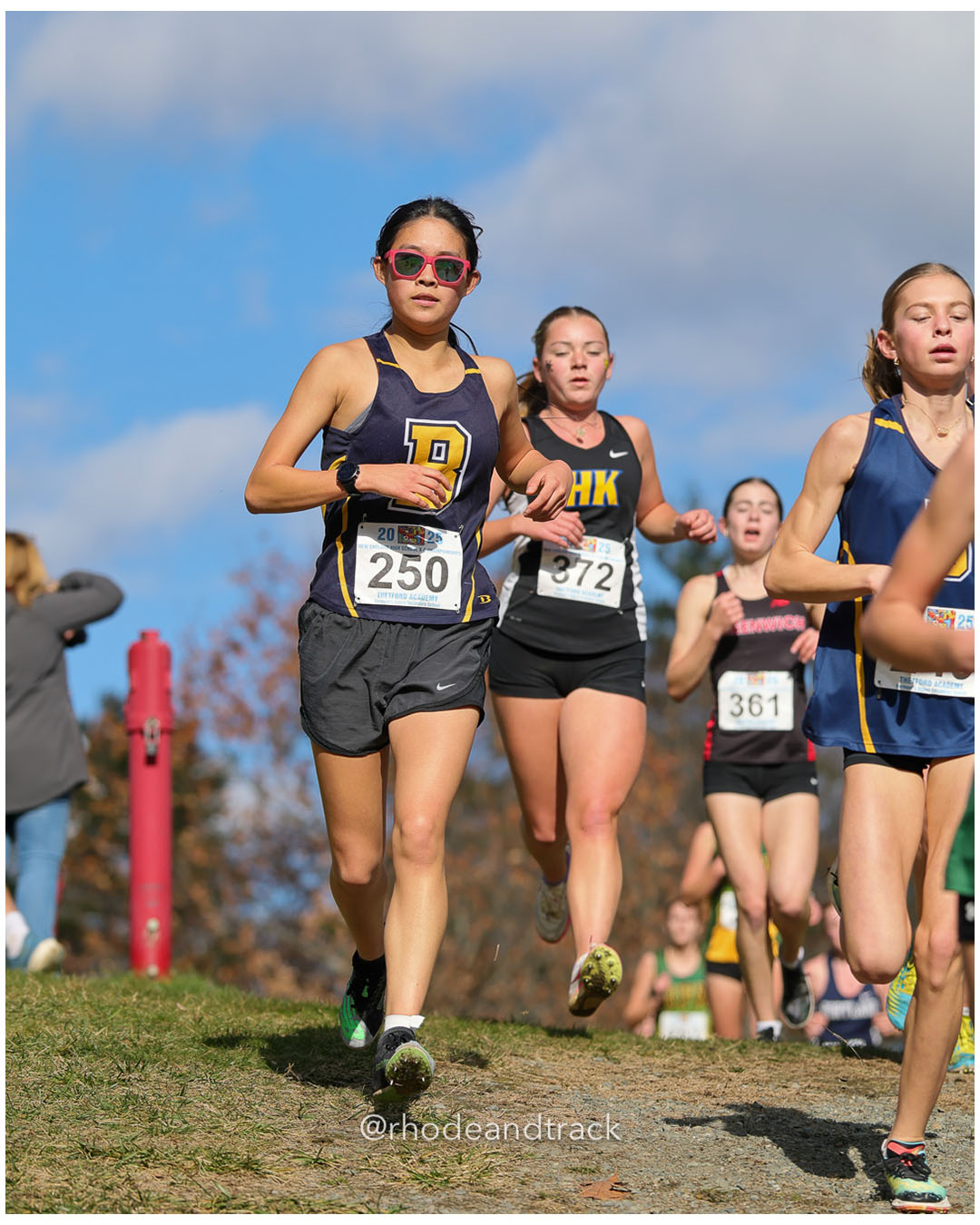 Mia He, Barrington High School, P214, 23:28.15 - New England Cross Country State Championship - Thetford Vt - November 8, 2025 File: ./dir-1-Girls-Championship/251108-2025-New England-Cross-Country-Championships-Thetford-VT-165-296A2872.jpg Mia He, Barrington High School, P214, 23:28.15 - New England Cross Country State Championship - Thetford Vt - November 8, 2025 – 2025 New E…